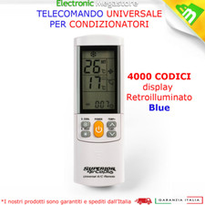 TELECOMANDO UNIVERSALE PER CONDIZIONATORE CLIMATIZZATORI OLIMPIA SPLENDID