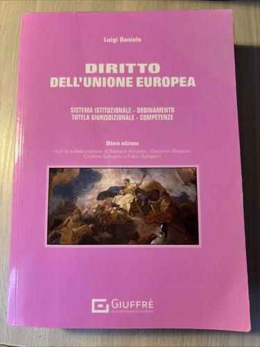 Diritto dell unione europea - diritto, dell'unione