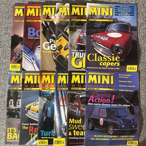 Mini world magazine lot - lot, 1995