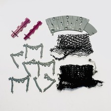 He Man MOTU Snake Mountain Giocattolo Gioco Set Ringhiera e Rete Ricambi/Pezzi Vintage