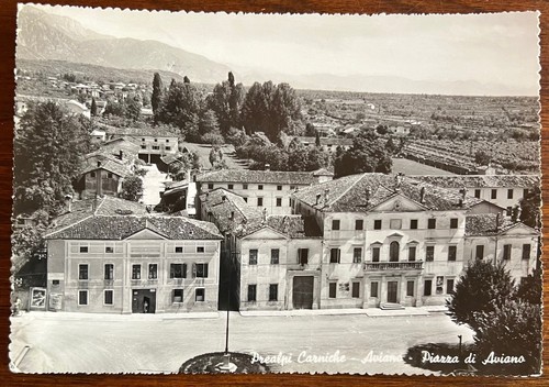 Cartolina epoca aviano - d', (pn)