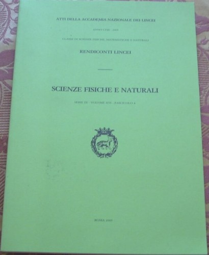 Scienze fisiche naturali - fisiche, e