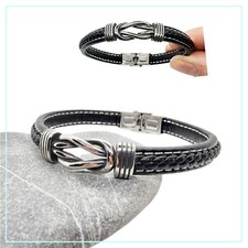 Bracciale da uomo in acciaio e