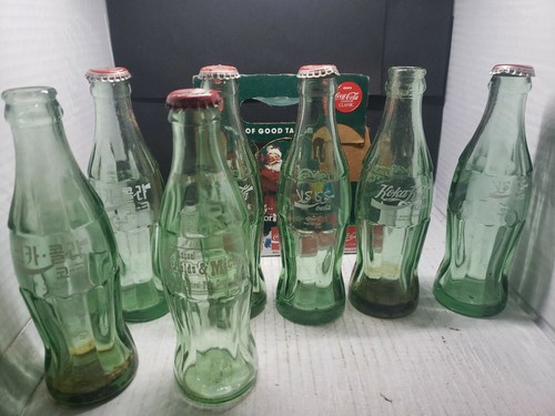 Bottles empty coca cola - bottles, coca-cola