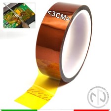 Nastro KAPTON Adesivo ALTA TEMPERATURA 3cm 30mm 30Mt