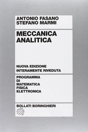 Meccanica analitica fasano - meccanica,