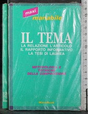 MAXI MANABILE. IL TEMA. AA.VV