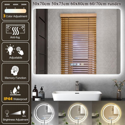 Specchio bagno led con