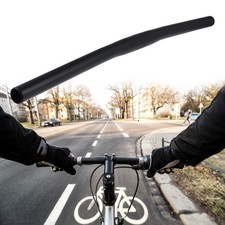 Manubrio dritto 25,4 mm per bici da strada barre di montagna manubrio piatto