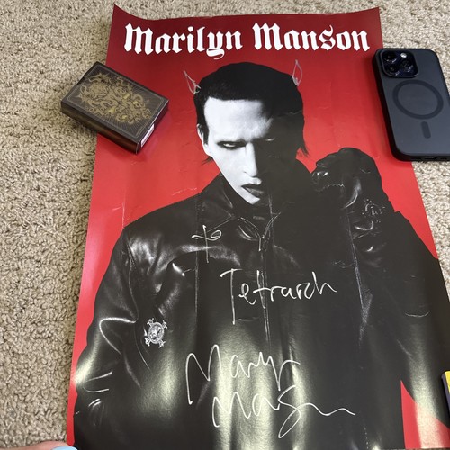 Poster marilyn manson - poster, tour