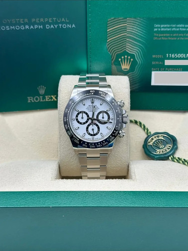 Rolex daytona 116500ln white - daytona,