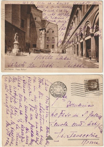 Bologna piazza galvani - -,