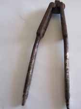 SCHIACCIANOCI SCHIACCIA NOCI ANTICO FERRO DA COLLEZIONE  ARREDO VINTAGE 13 CM