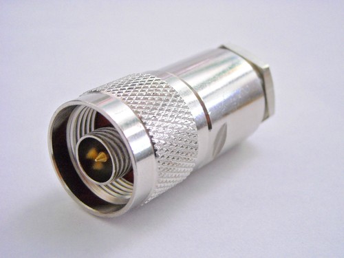 Connettore maschio dorato - connettore,