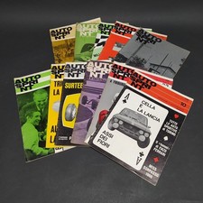 Lotto di 11 riviste autosprint anni 1964, 65 e 66 con sbucciature e macchie