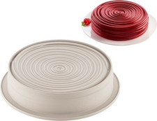 Stampo torta 3D Vinile silicone Silikomart tortiera forno torte mousse mshop
