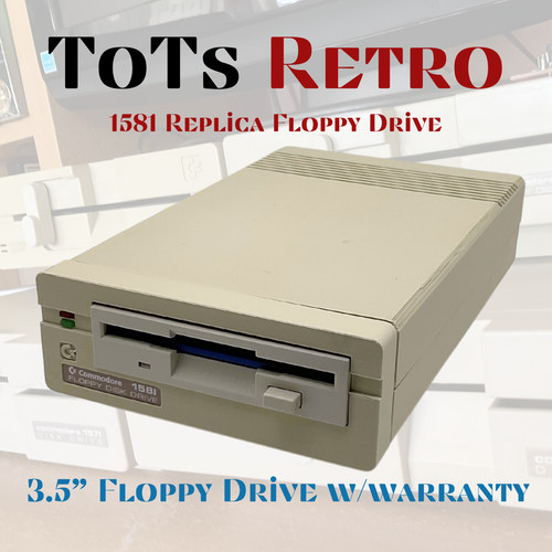 Commodore 1581 floppy drive - commodore,