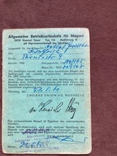 Omologazione DKW Hummel Super