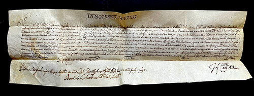 Pope clement signature - pope, xi