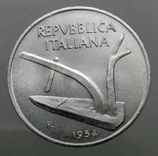 Repubblica italiana lire - italiana, 10