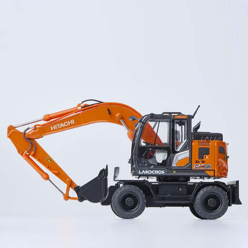 Escavatore gommato hitachi - escavatore,