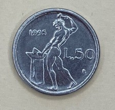 Rara Micro moneta 50 lire