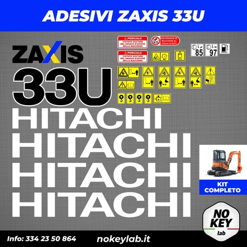Adesivi zaxis 33u kit adesivo