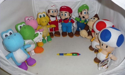 Peluche super mario 25cm - peluche,