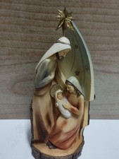 Presepe natività in resina dipinta - Altezza 20 cm