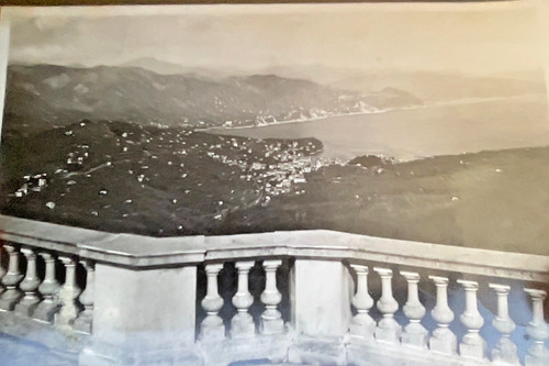 Cartolina portofino vetta ruta - cartolina,