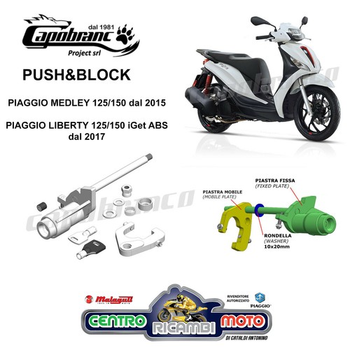 Antifurto blocca cavalletto - antifurto,