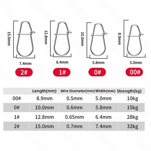 100x crankbait snaps acciaio - 100x,