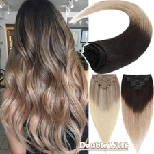 Clip spessa doppia trama in