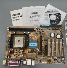 ASUS K8V-X SE - Rev. 1.03 K8T800 Sockel 754 DDR AGP ATX Mainboard OVP +accessori