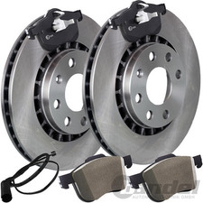 DISCHI FRENO + PASTIGLIE + WK