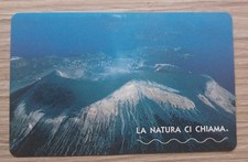 Schede telefoniche La natura ci chiama L'isola di Vulcano Golden n.1851