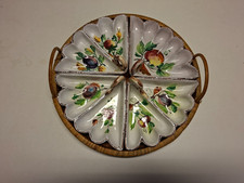 ANTIPASTIERA ceramica decoro
