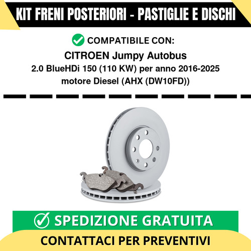 Kit freni posteriori - freni,