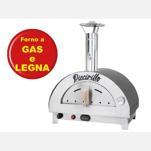 Forno gas legna bella - a, gas/legna