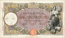 Italia / Italy P.051d 500 Lire