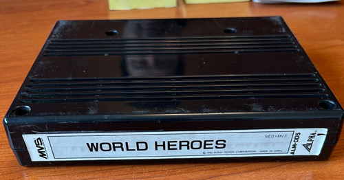 Cassetta gioco neo geo - geo, world