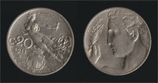 20 CENTESIMI 1911 LIBERTA' -