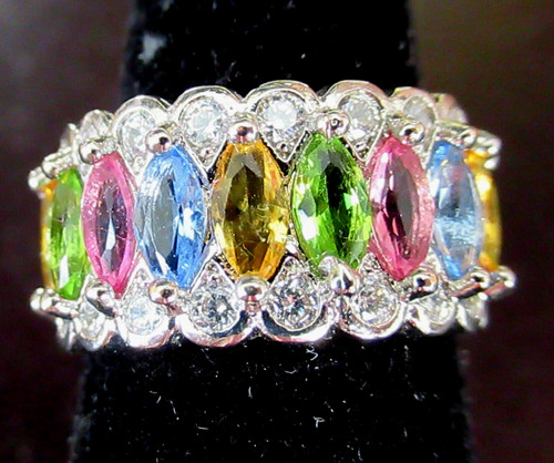 Bellissimo anello fascia - fascia, con