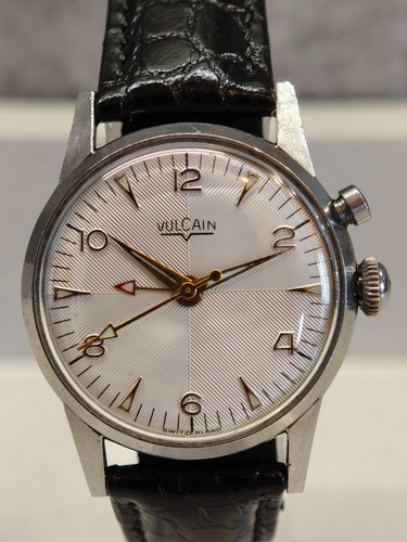 Vulcain cricket guilloché - cricket,