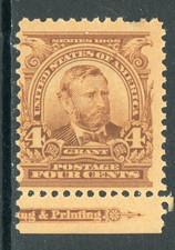 USA 1902 Definitive 4¢ Grant