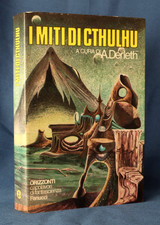 August Derleth, I miti di Cthulhu. Fanucci 1975 Prima edizione, Fantascienza