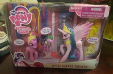 NUOVO My Little Pony Royal Castle Friends Twilight Sparkle Spike Principessa Celestia