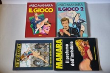 Milo Manara - Libri Vari: il gioco - il gioco 2 - il profumo dell'invisibile