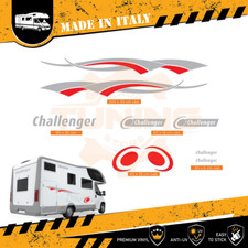 Decalcomania Adesivi Camper Challenger - S