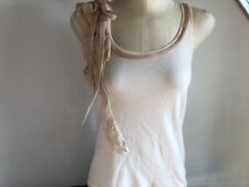 L'Autre Chose original top lana panna donna tg 42 /woman top